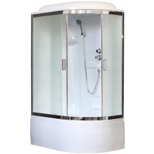 Душевая кабина Royal Bath BK RB 8120BK1-M-CH (матовое) левая